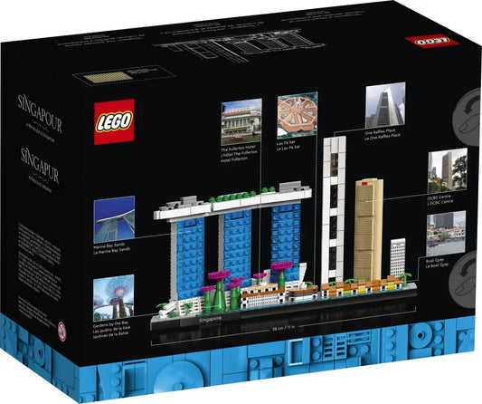 LEGO® Architecture Singapur - 21057 NEU! | Entdecke das Herz von Asien mit 827 Teilen - Ein Meisterwerk