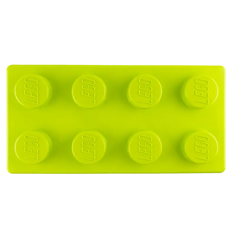 LEGO® Aufbewahrungsbox Grün Mittelgroß mit Deckel - Ordnungswunder für Kinderzimmer - Stapelbar & Frisch im Sortiment!