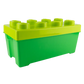 LEGO® Aufbewahrungsbox Grün Mittelgroß mit Deckel - Ordnungswunder für Kinderzimmer - Stapelbar & Frisch im Sortiment!