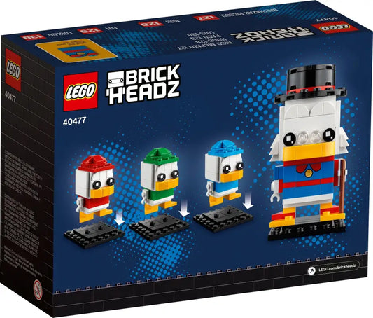 LEGO® BrickHeadz Dagobert Duck & Neffen - 40477 | Entdecke den Spaß mit 340 Teilen! NEU Lass Magie entstehen!