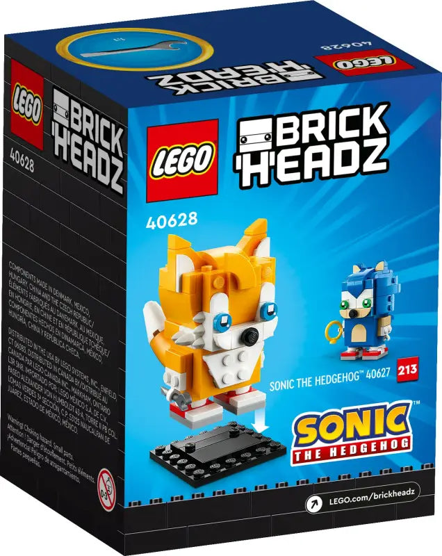 LEGO® BrickHeadz Tails - Entdecke den Charme des Lieblingscharakters! 131 Teile | NEU!