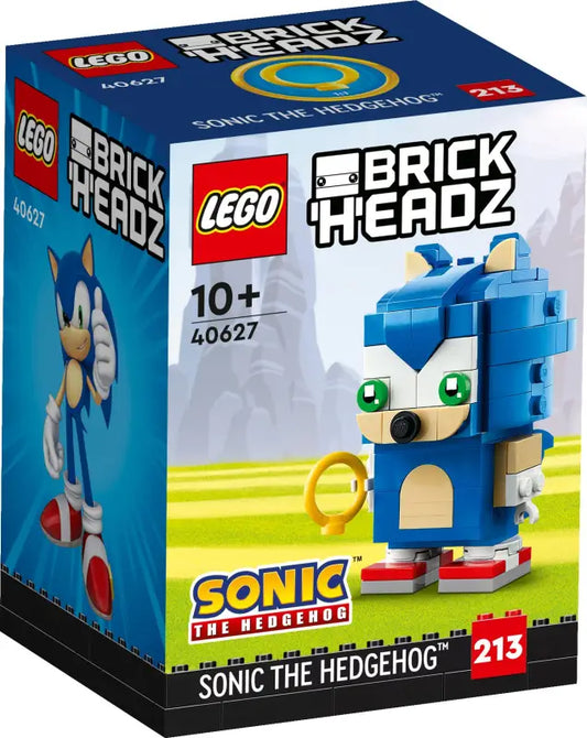 LEGO® BrickHeadz Sonic the Hedgehog™ - 40627 NEU! | Baue Deinen ikonischen Helden mit 139 Teilen und erlebe rasante