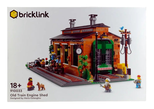 LEGO® Bricklink Old Train Engine Shed Alter Lokschuppen - 910033 NEU! Teile 2331x