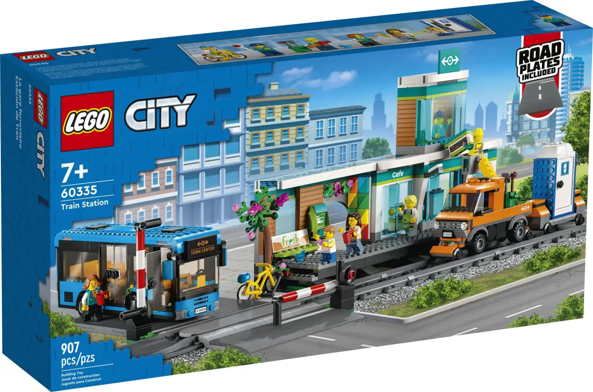 LEGO® City Bahnhof 60335 - Erlebe grenzenlosen Spielspaß! NEU! 907 Teile