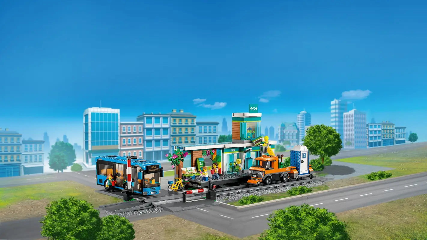 LEGO® City Bahnhof 60335 - Erlebe grenzenlosen Spielspaß! NEU! 907 Teile