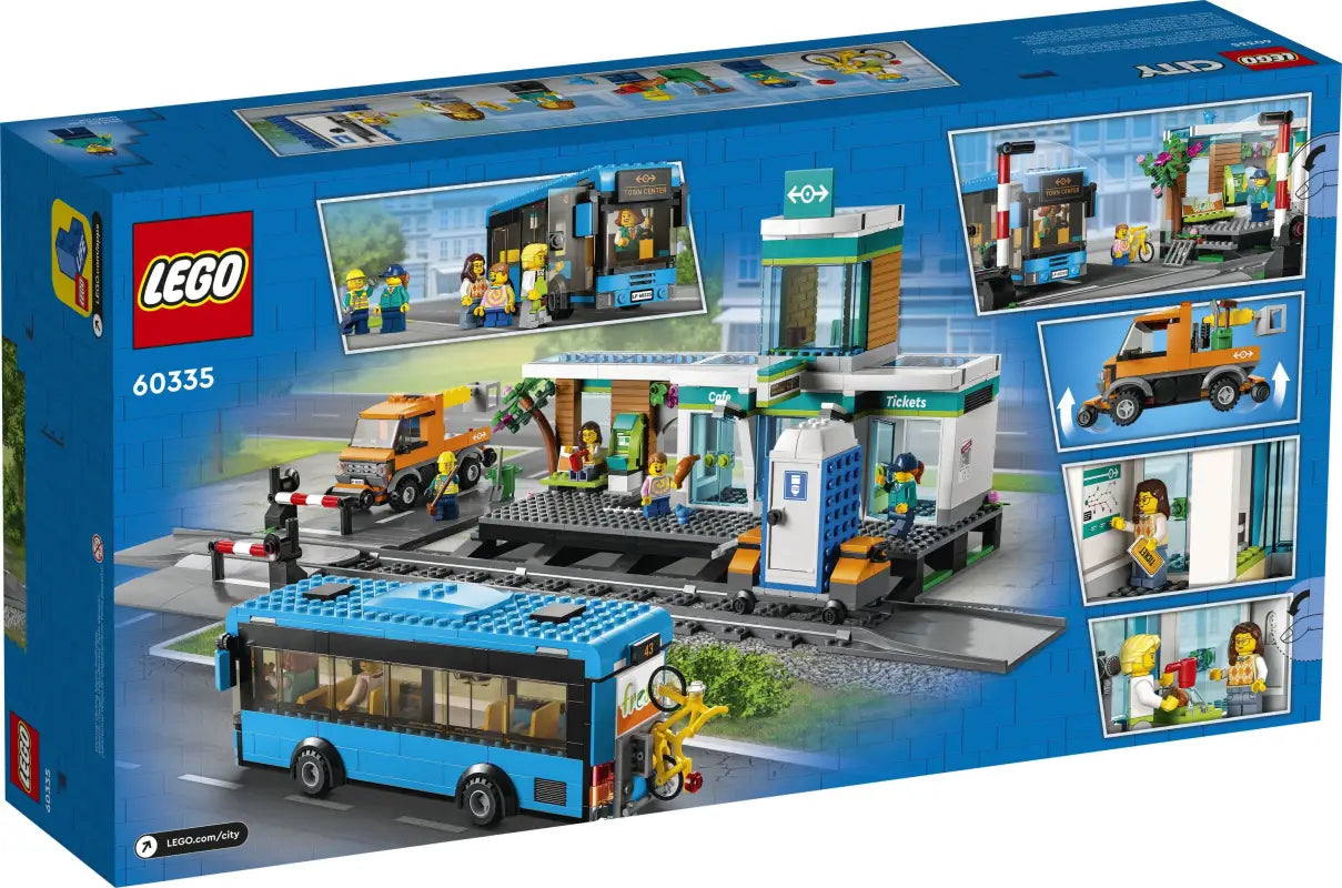 LEGO® City Bahnhof 60335 - Erlebe grenzenlosen Spielspaß! NEU! 907 Teile
