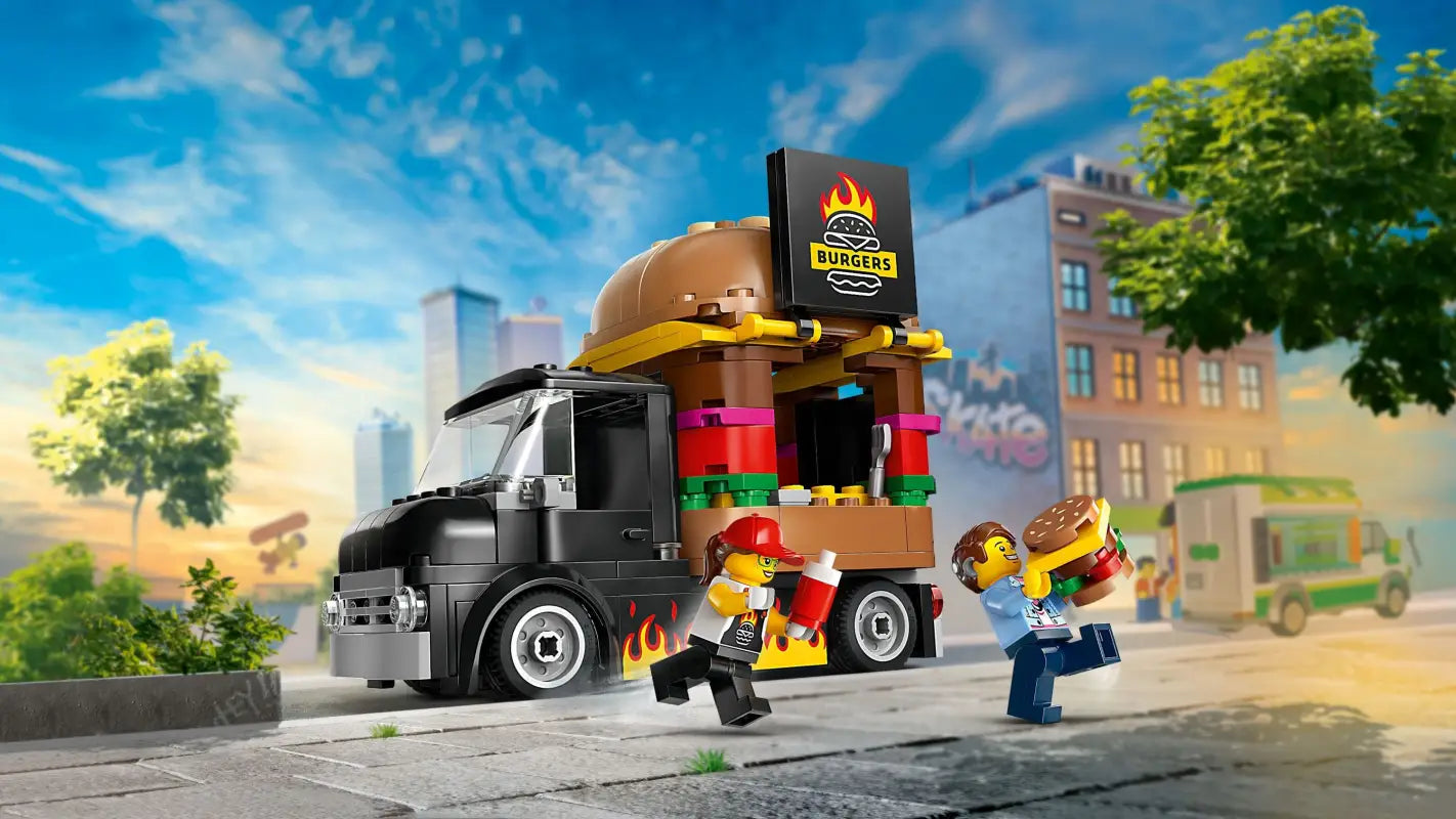LEGO® City Burger-Truck - 60404 NEU! | Baue deinen perfekten Burger-Traum - 194 Teile voller Spaß