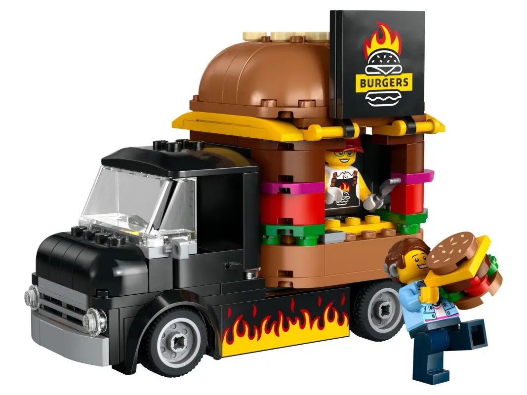 LEGO® City Burger-Truck - 60404 NEU! | Baue deinen perfekten Burger-Traum - 194 Teile voller Spaß