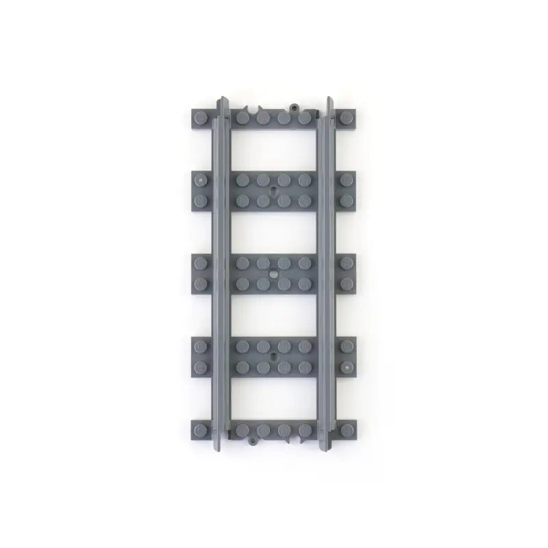 LEGO® City Eisenbahn Schienen - Dunkelgrau Gerade 10x Set | Perfektes Upgrade für Deine Stadt! NEU 53401