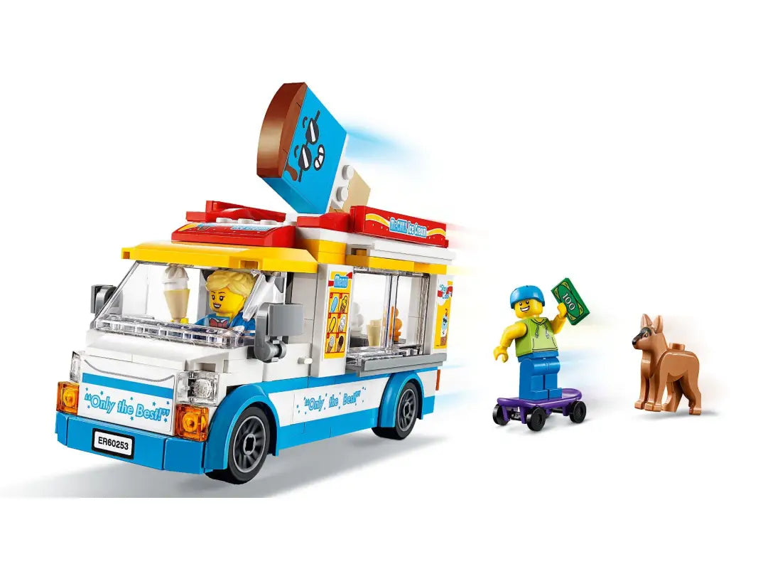 LEGO® City Eiswagen 60253 - Sommerlicher Spielspaß mit 200 Teilen NEU! Perfekt für kleine Abenteurer
