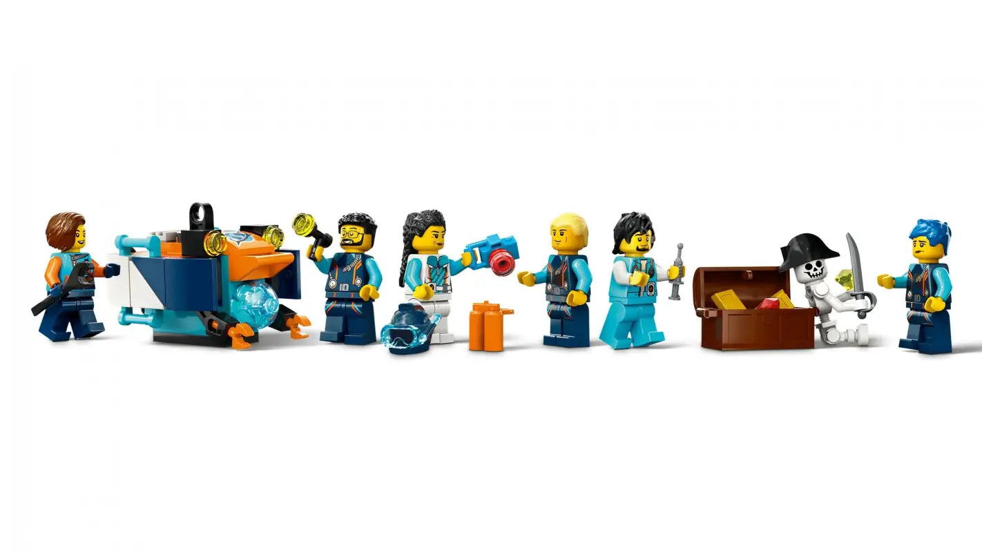 LEGO® City Forscher-U-Boot 60379 - Entdecke die Tiefsee-Abenteuer! NEU! 842 Teile