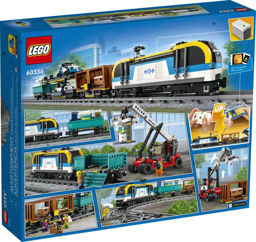 LEGO® City Güterzug - 60336 NEU! | Ultimatives Bauabenteuer mit 1153 Teilen für grenzenlosen Spielspaß!