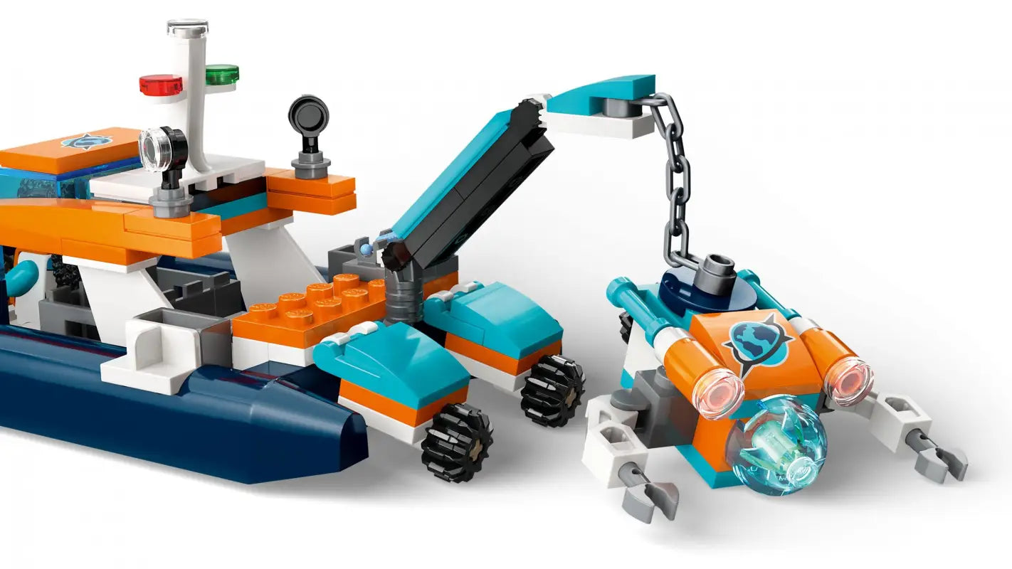 Entdecken & Staunen mit dem LEGO® City Meeresforscher-Boot 60377 - NEU! 182 Teile für grenzenlosen Abenteuer-Spaß