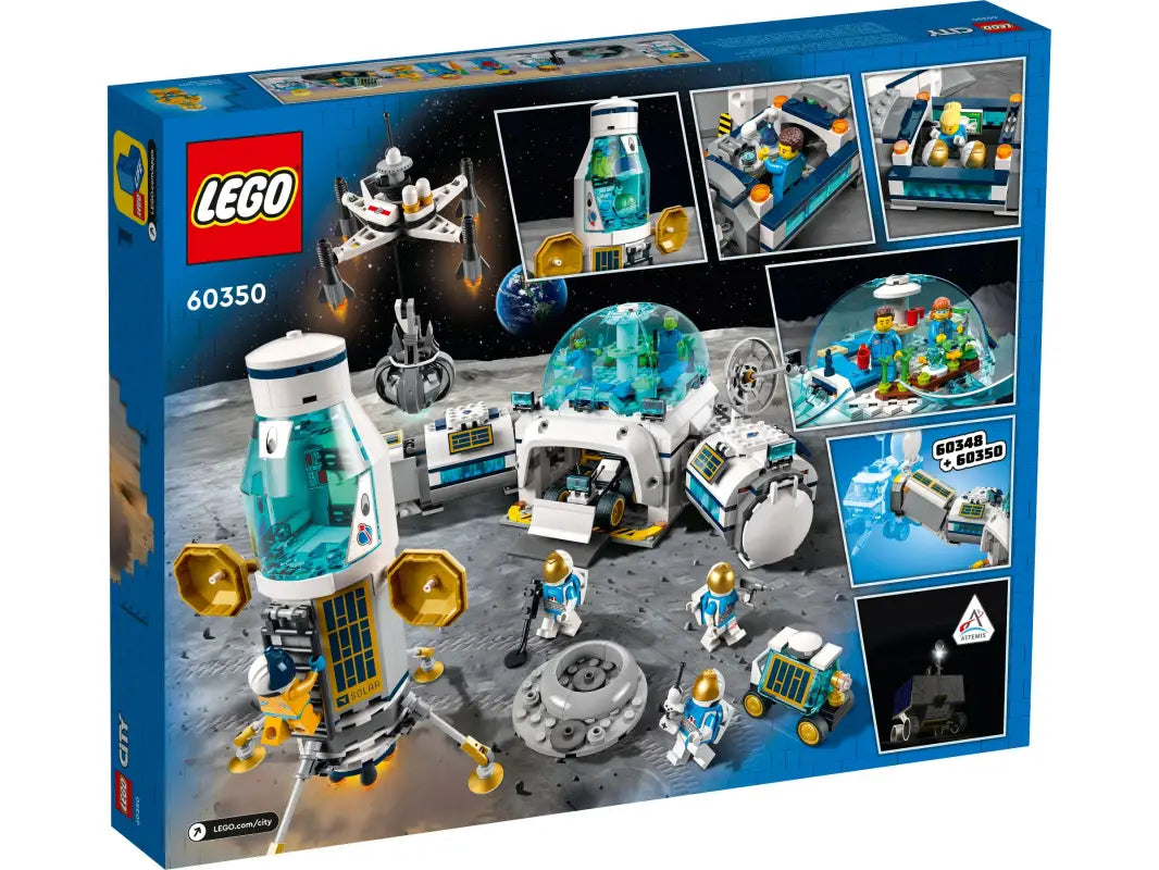 LEGO® City Mond-Forschungsbasis 60350: Entdecke das Universum mit 786 Teilen - NEU! Perfekt für kleine Abenteurer