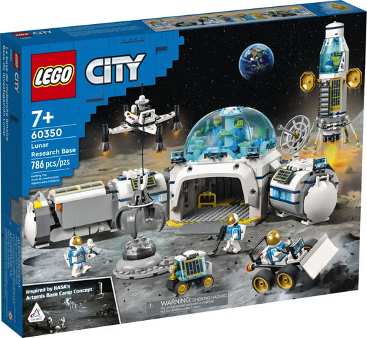 LEGO® City Mond-Forschungsbasis 60350: Entdecke das Universum mit 786 Teilen - NEU! Perfekt für kleine Abenteurer