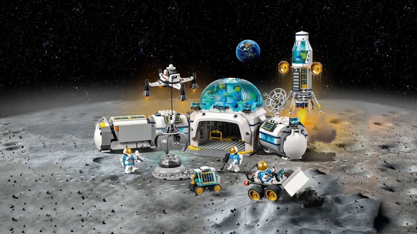LEGO® City Mond-Forschungsbasis 60350: Entdecke das Universum mit 786 Teilen - NEU! Perfekt für kleine Abenteurer