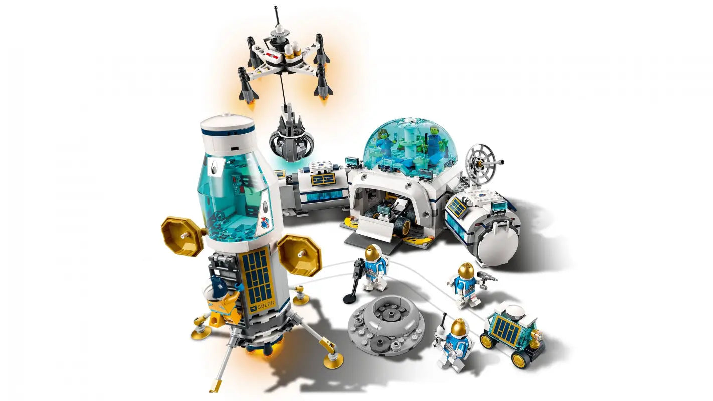 LEGO® City Mond-Forschungsbasis 60350: Entdecke das Universum mit 786 Teilen - NEU! Perfekt für kleine Abenteurer