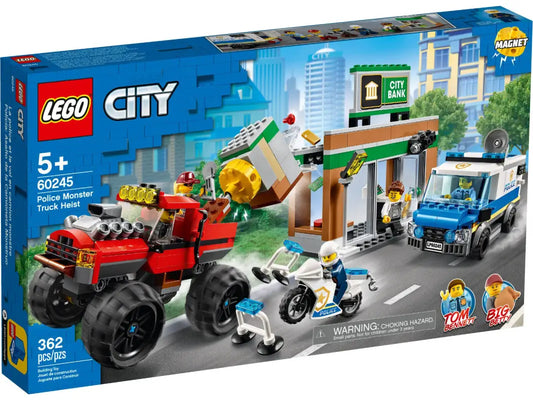 LEGO® City Raubüberfall mit dem Monster-Truck - 60245 NEU! Teile 362x