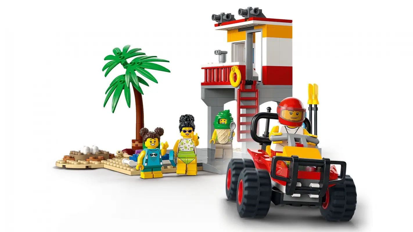 Rette den Tag mit dem LEGO® City Rettungsschwimmer-Station Set - 60328 NEU! | 211 Teile voller Abenteuer