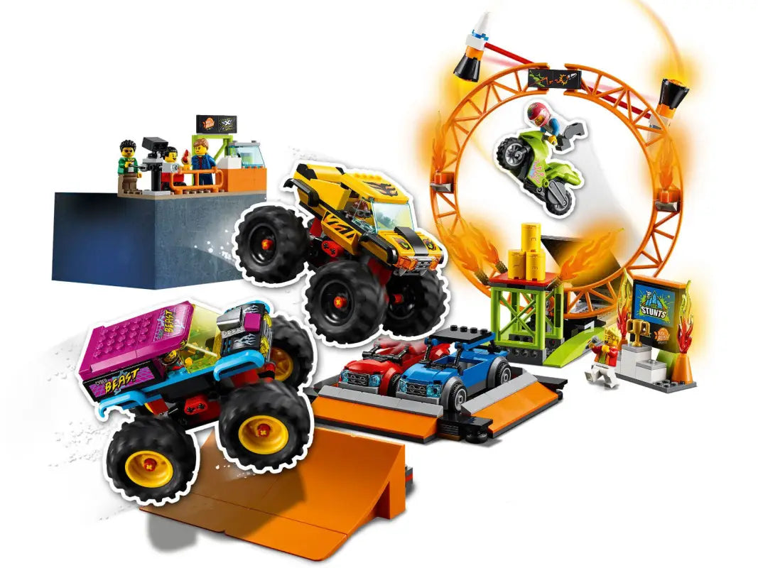 LEGO® City Stuntshow Arena Action - 60295 NEU! Teile 668x