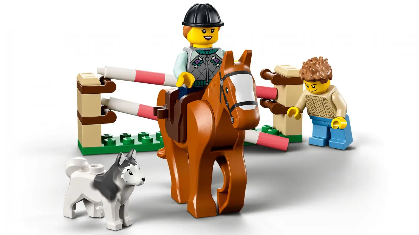 LEGO® City SUV mit Pferdeanhänger 60327 - Abenteuer erleben & bauen! NEU 196 Teile