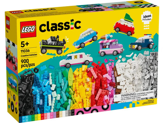 LEGO® Classic Steine Box Autos Trucks & Co. mit der Fahrzeugbox