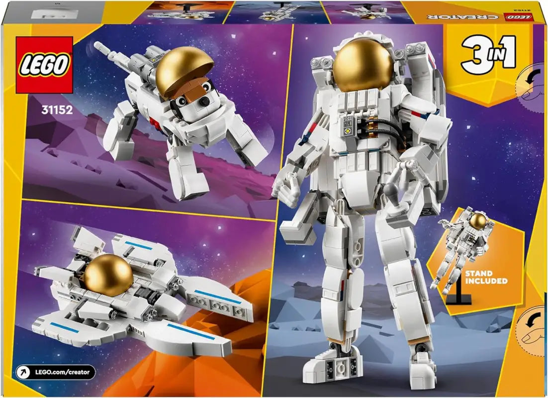 LEGO® Creator Astronaut im Weltraum - 31152 NEU! Teile 647x