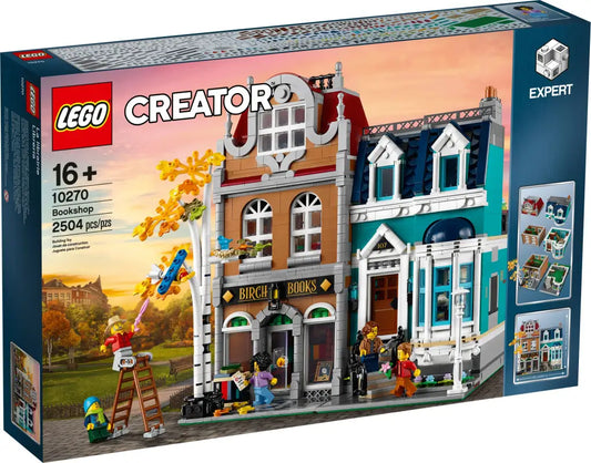 LEGO® Creator Expert Buchhandlung 10270 – Tauche ein in die Welt der Geschichten 2504 Teile purer Bauzauber! NEU!