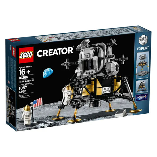 LEGO® NASA Apollo 11 Mondlandefähre - Creator Expert 10266 NEU! | Erlebe den historischen Mondlandemoment mit 1087