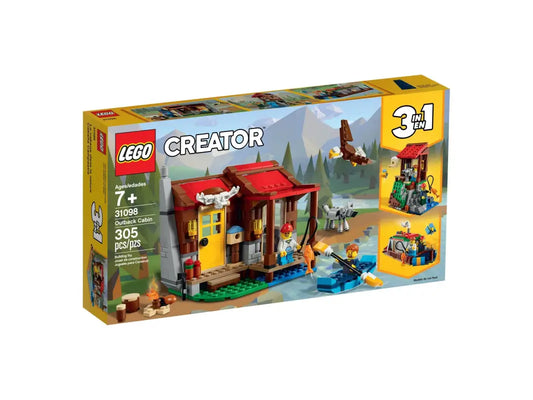 Entdecke Abenteuerlust mit LEGO® Creator Outback-Hütte - 31098 NEU! 305 Teile für unvergessliche Bau-Erlebnisse