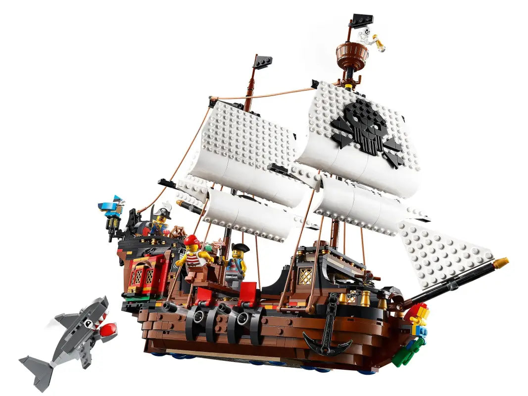 LEGO® Creator Piratenschiff 31109 - Erobere die Meere! | 1264 Teile Abenteuer-Spaß NEU!