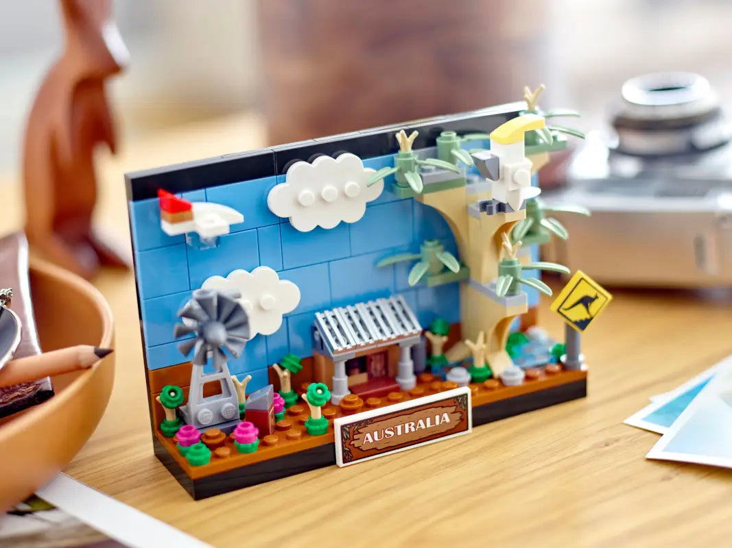 LEGO® Creator Postkarte Australien – Erlebe das Opernhaus & Koala-Mini-Souvenir | 40651 191 Teile für unvergessliche