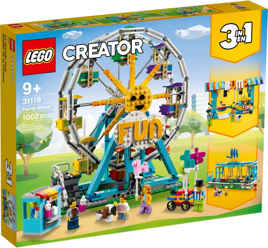 LEGO® Creator Riesenrad 31119 – 1002 Teile purer Bauspaß für die ganze Familie! NEU im Shop!