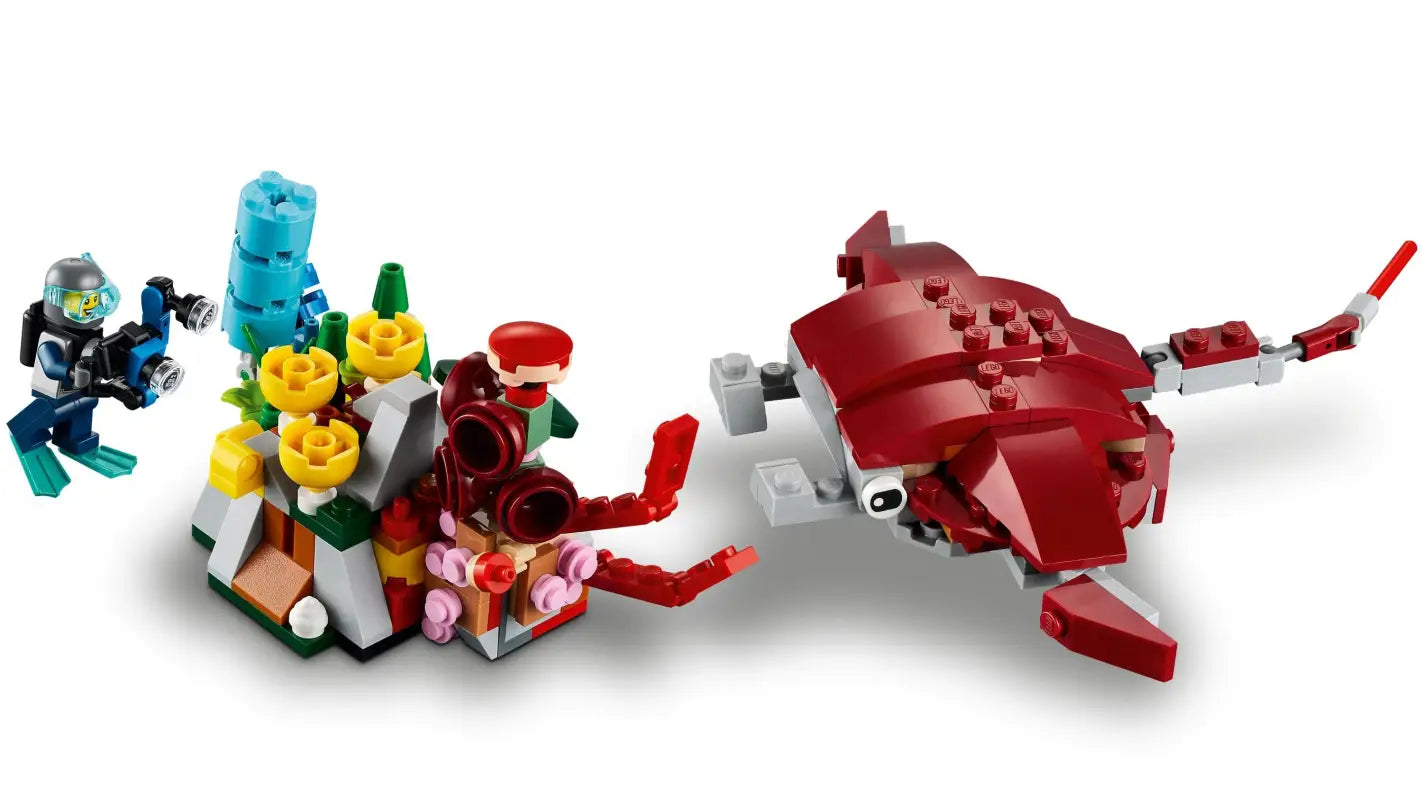 LEGO® Creator Schatzsuche am Meeresgrund - 31130 NEU! | Entdecke Unterwasser-Abenteuer mit 522 Teilen!