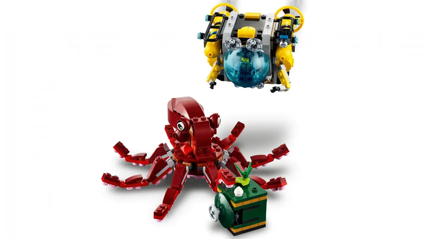 LEGO® Creator Schatzsuche am Meeresgrund - 31130 NEU! | Entdecke Unterwasser-Abenteuer mit 522 Teilen!