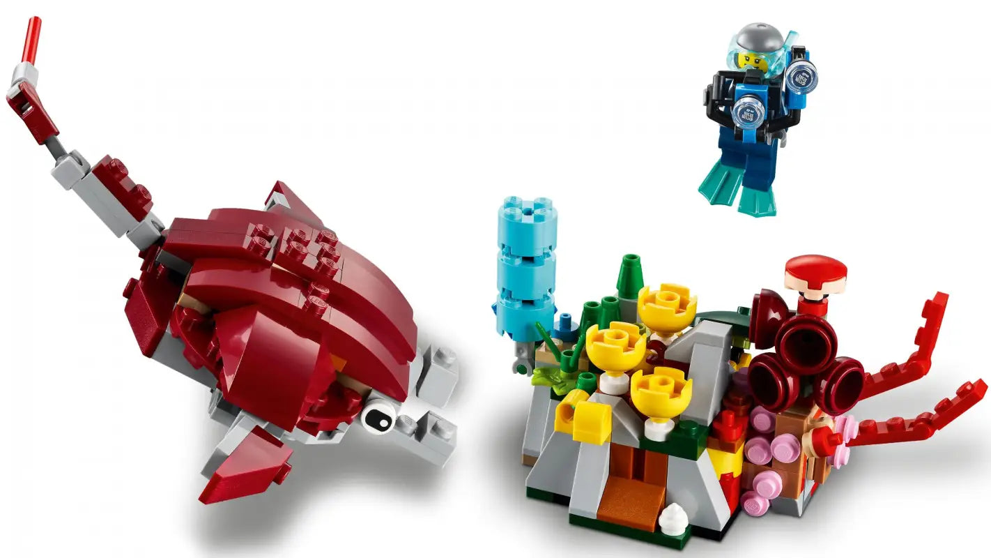 LEGO® Creator Schatzsuche am Meeresgrund - 31130 NEU! | Entdecke Unterwasser-Abenteuer mit 522 Teilen!