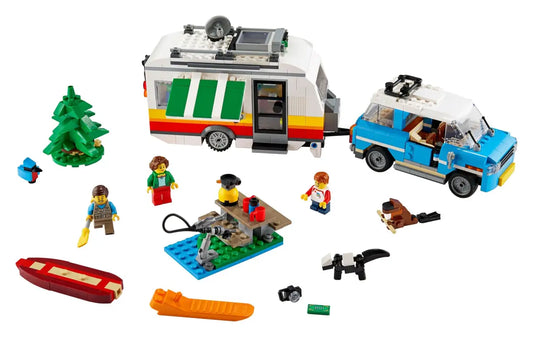 Entdecke Abenteuer mit dem LEGO® Creator Wohnwagen - 31108 NEU! 766 Teile für grenzenlosen Bauspaß!
