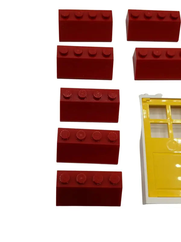 LEGO® Dachsteine Rot und Türen Gelb NEU! Menge 16x