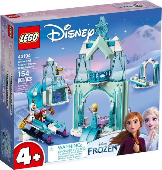LEGO® Disney Annas und Elsas Wintermärchen - 43194 NEU! | Magische Winterabenteuer mit 154 Teilen entdecken
