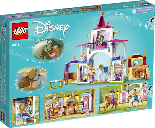 LEGO® Disney Prinzessinnen: Belles & Rapunzels Magische Königliche Ställe - 43195 NEU! | Fantasievolle Abenteuer bauen