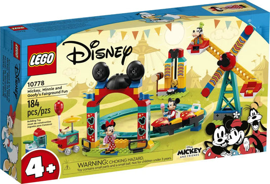 LEGO® Disney Micky Minnie & Goofy – Fantasievolles Abenteuer-Set (10778) für unvergesslichen Bauspaß! 184 Teile NEU!