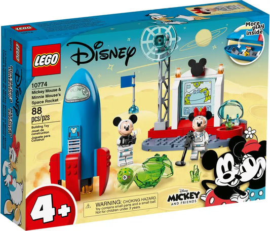 LEGO® Disney Mickys & Minnies Weltraumrakete 10774 - Galaktischer Spielspaß für kleine Entdecker! NEU 88 Teile