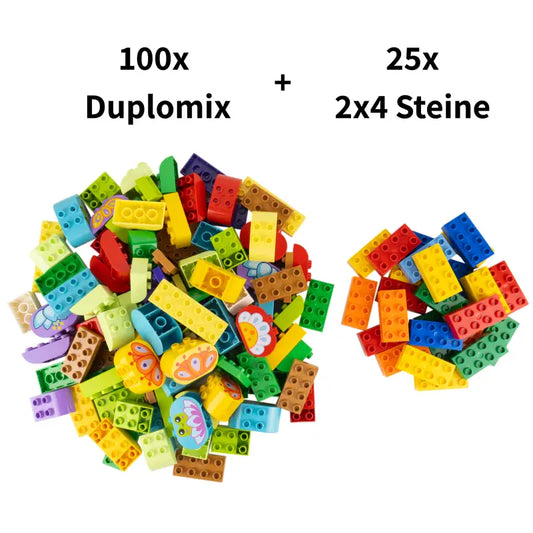 LEGO® Duplo Set: 125 Bunte Bausteine für Unendlichen Spielspaß – Kreativität Entfesseln! NEU!
