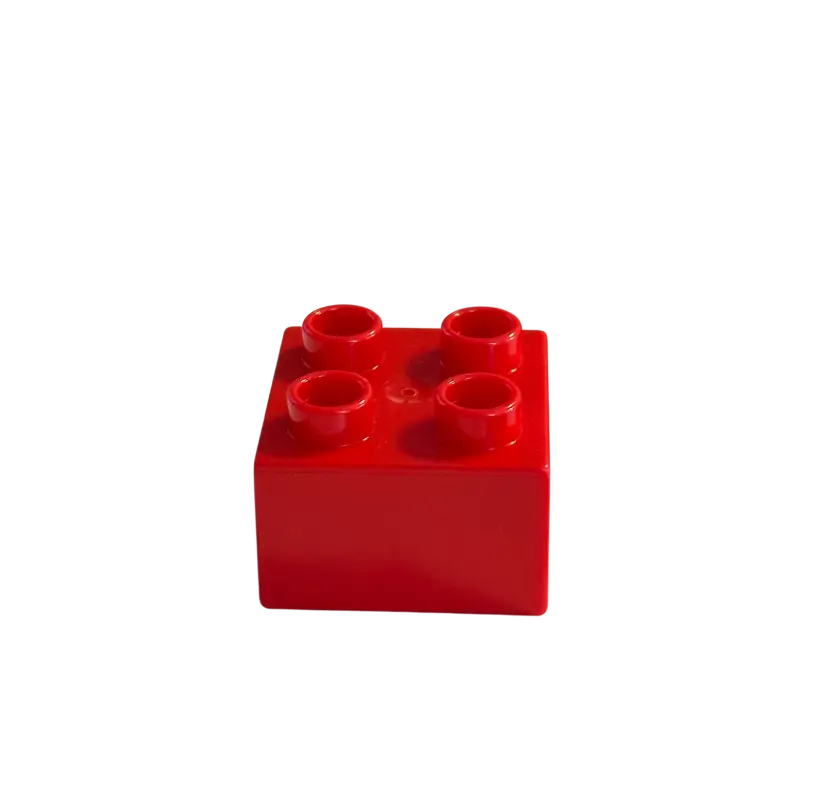LEGO® DUPLO® 2x2 Steine Bausteine Grundbausteine Rot - 3437 NEU!