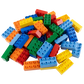 Bunte LEGO® DUPLO® 2x4 Bausteine - Individuelle Mischung für grenzenlosen Spielspaß (250x) NEU!