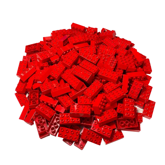 LEGO® DUPLO® Grundbausteine Rot 2x4 – 50er-Pack für grenzenlose Kreativität | Neu & Exklusiv!
