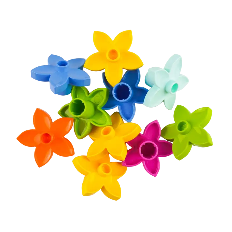 LEGO® DUPLO® Blumen Set Bunt Gemischt - Kreative Farbenpracht für Kleine Entdecker! NEU! 10 Teile