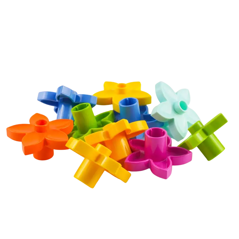LEGO® DUPLO® Blumen Set Bunt Gemischt - Kreative Farbenpracht für Kleine Entdecker! NEU! 10 Teile