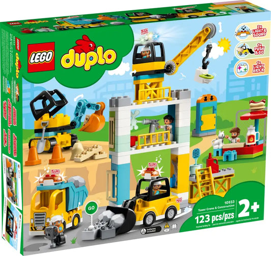 LEGO® DUPLO® Große Baustelle mit Licht und Ton - 10933 NEU! Teile 123x
