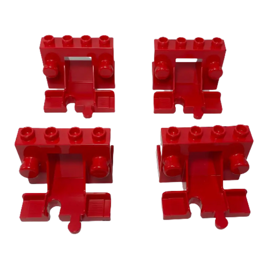 LEGO® DUPLO® Prellbock Eisenbahn Rot NEU! Menge 3x